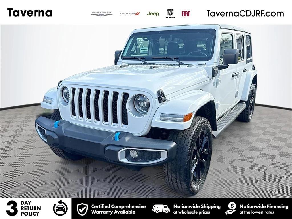 used 2023 Jeep Wrangler 4xe car, priced at $26,667