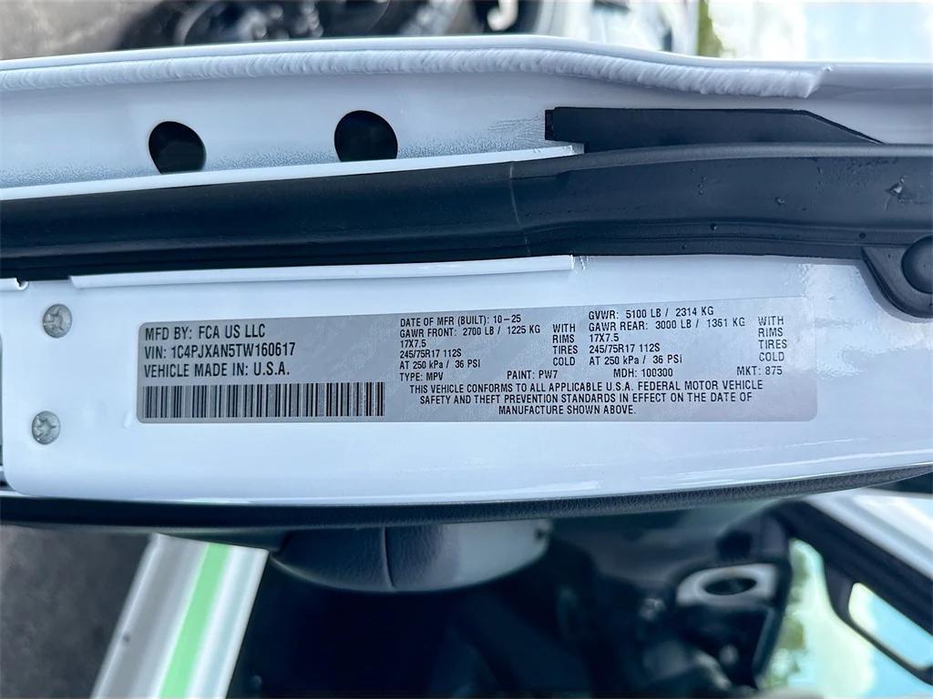 new 2026 Jeep Wrangler car, priced at $32,796