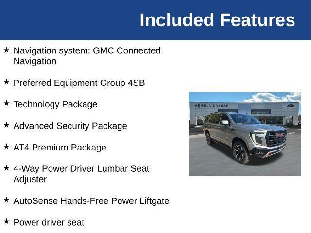 used 2025 GMC Yukon car, priced at $68,593