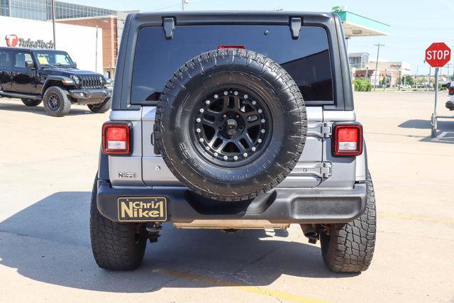 used 2018 Jeep Wrangler Unlimited car, priced at $25,587