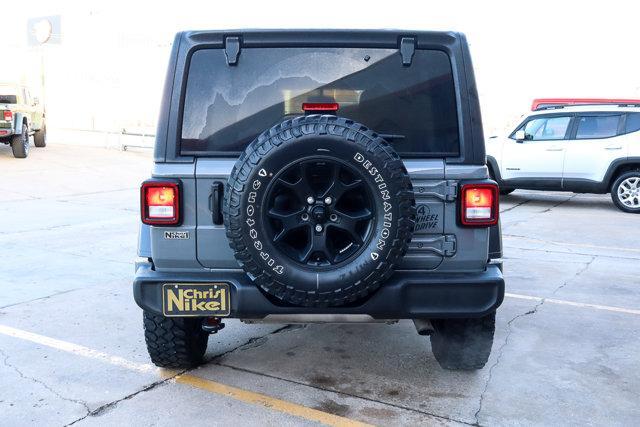 used 2021 Jeep Wrangler Unlimited car, priced at $29,988