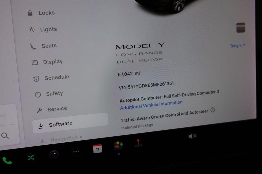used 2021 Tesla Model Y car, priced at $27,995