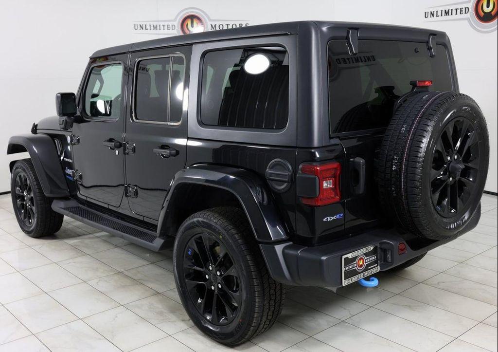 used 2022 Jeep Wrangler Unlimited 4xe car, priced at $27,995