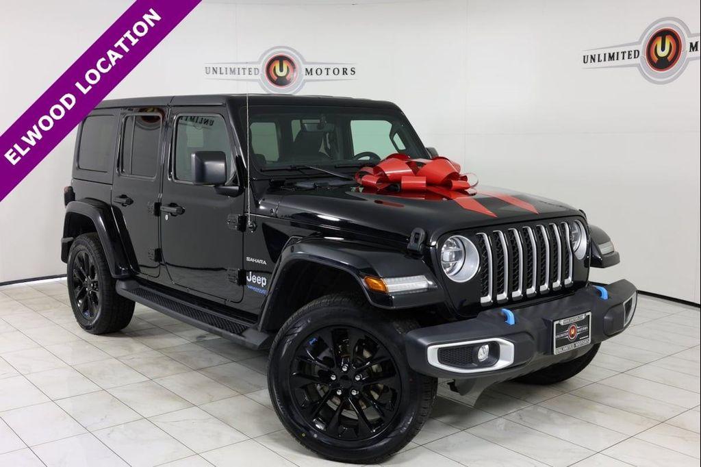 used 2022 Jeep Wrangler Unlimited 4xe car, priced at $27,995