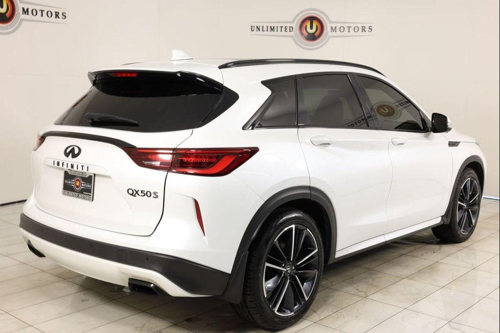 used 2023 INFINITI QX50 car, priced at $33,900