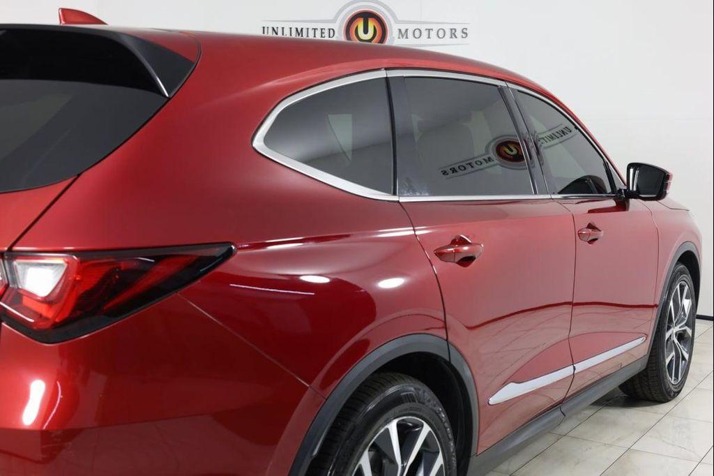 2022 Performance Red Pearl Acura MDX