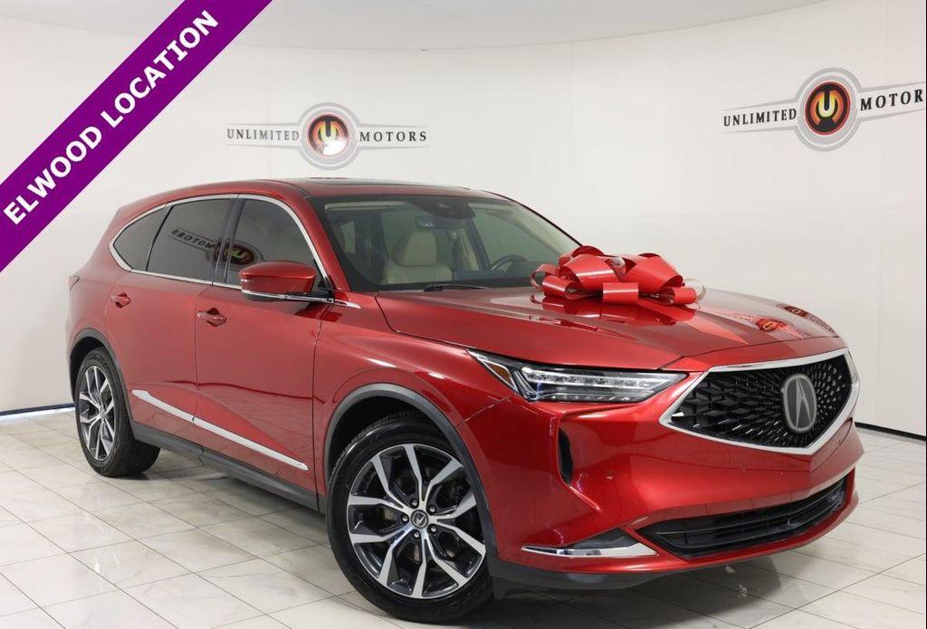 2022 Performance Red Pearl Acura MDX