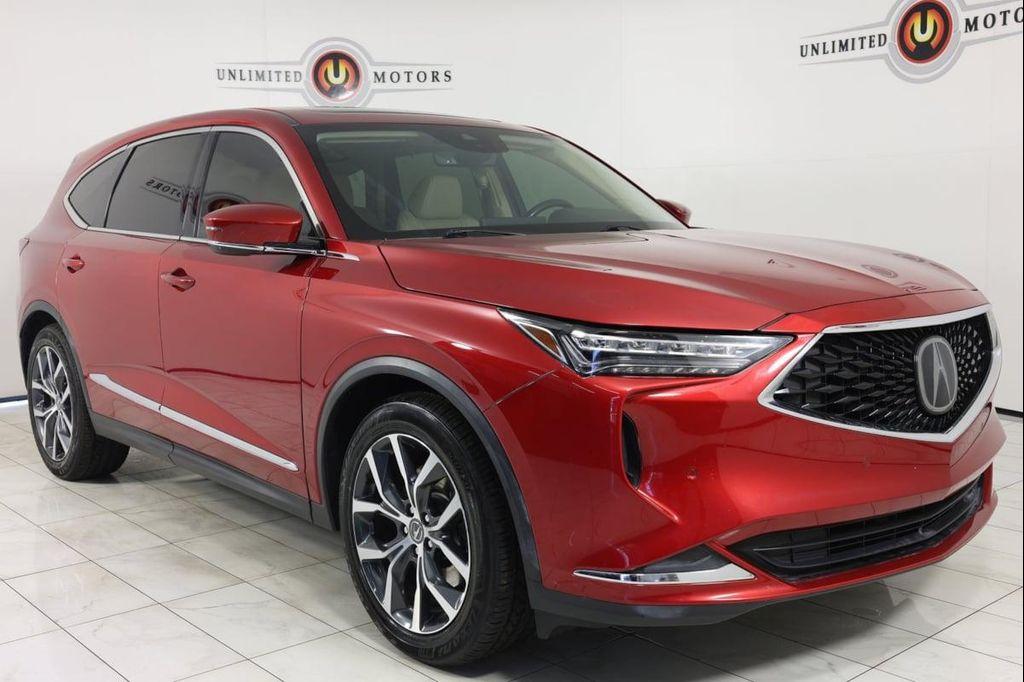 2022 Performance Red Pearl Acura MDX