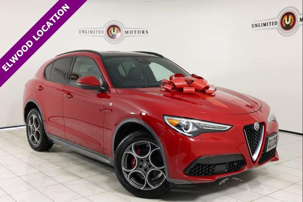 used 2022 Alfa Romeo Stelvio car, priced at $23,500