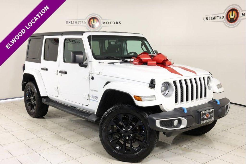 used 2023 Jeep Wrangler 4xe car, priced at $28,800