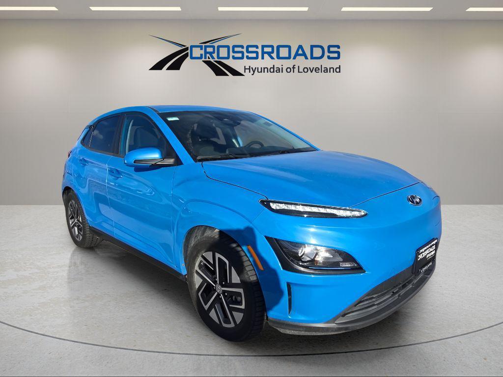 used 2023 Hyundai Kona EV car, priced at $15,264