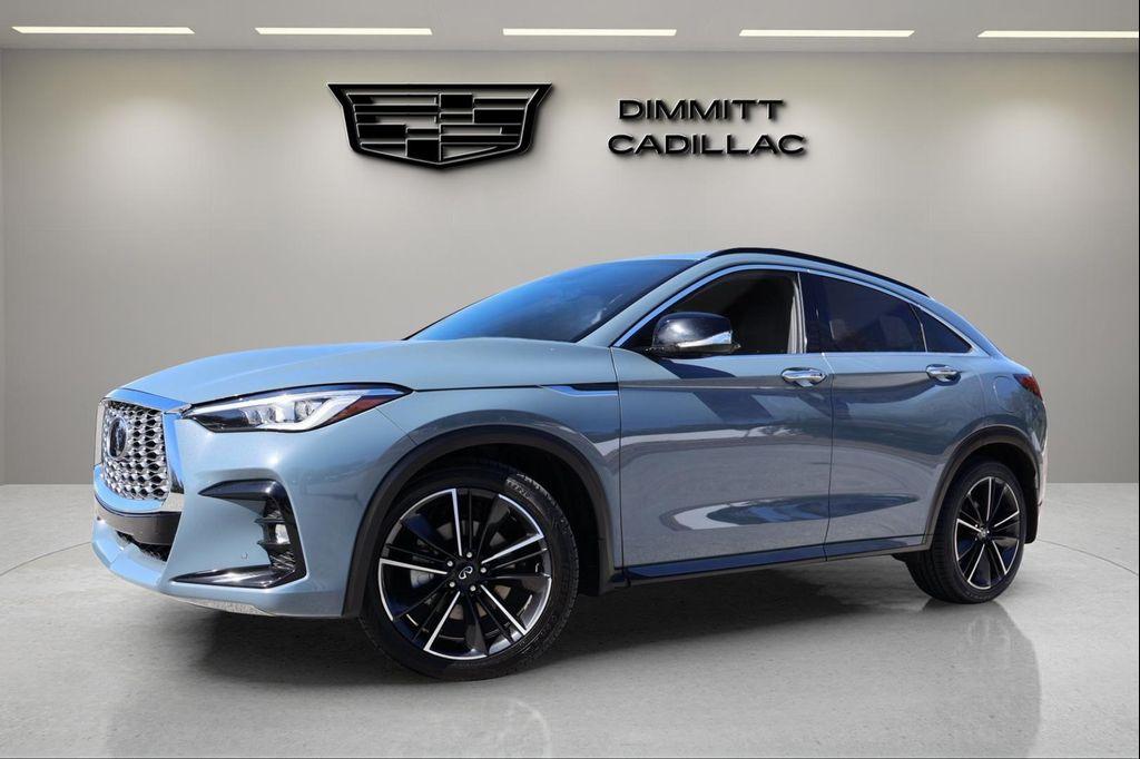 used 2022 INFINITI QX55 car, priced at $22,622