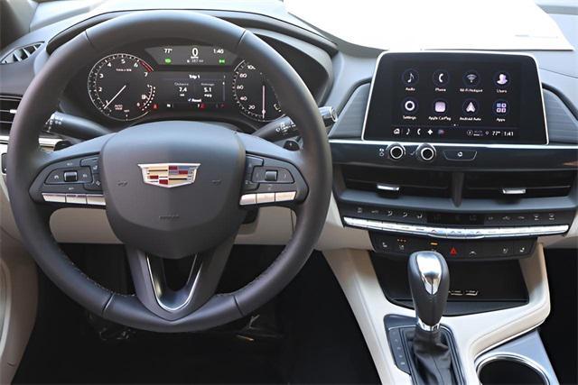 new 2025 Cadillac CT4 car, priced at $39,097