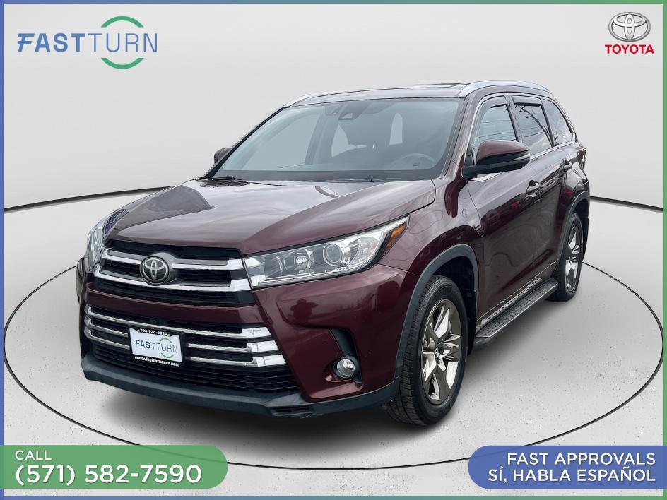 used 2017 Toyota Highlander car, priced at $17,500