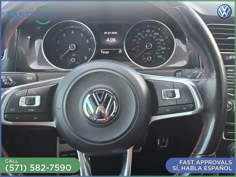 used 2015 Volkswagen Golf GTI car, priced at $9,900