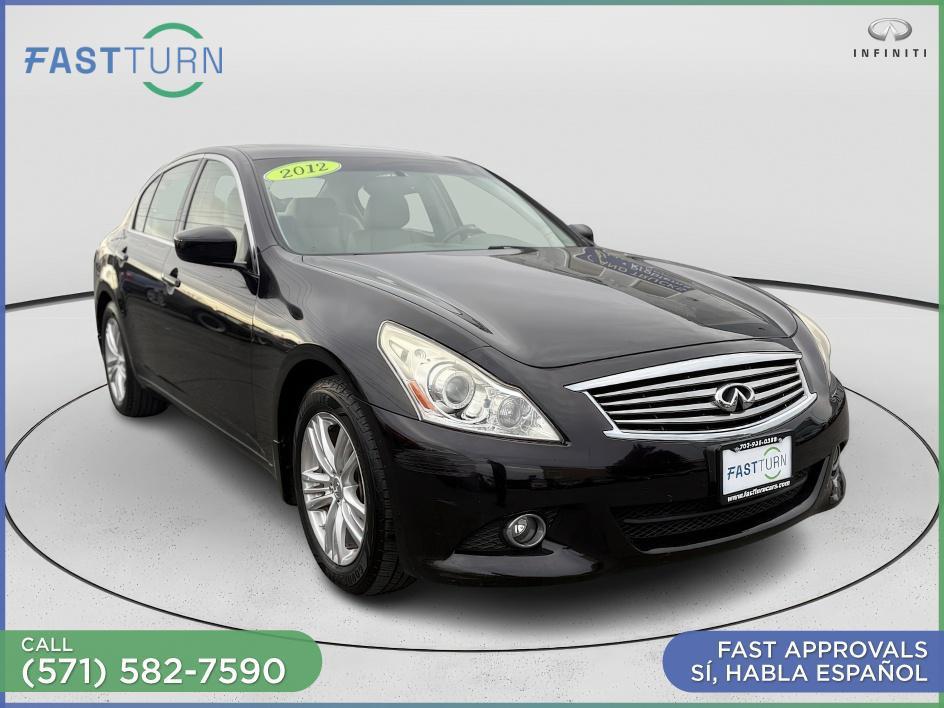 used 2012 INFINITI G37x car, priced at $9,900
