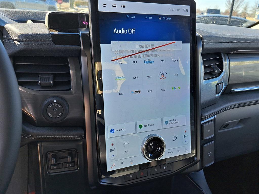 new 2025 Ford F-150 Lightning car, priced at $68,127