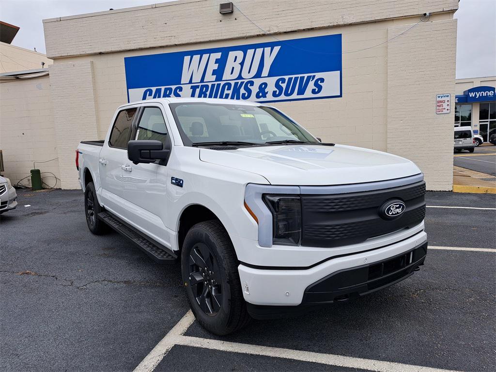 new 2025 Ford F-150 Lightning car, priced at $65,362