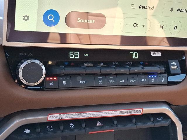 new 2025 Toyota Tundra car, priced at $77,119