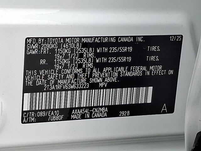 new 2025 Toyota RAV4 car, priced at $41,493