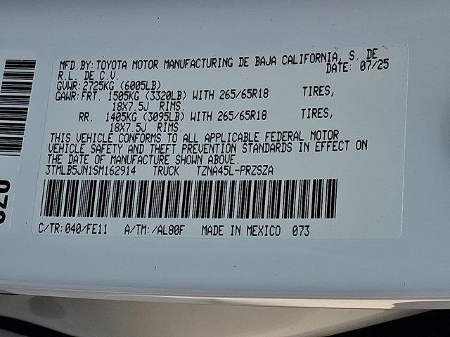 new 2025 Toyota Tacoma car, priced at $46,634