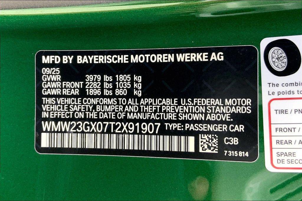 new 2026 MINI Convertible car, priced at $47,900