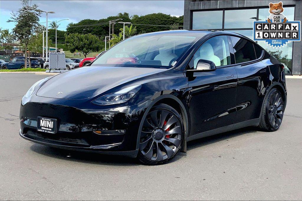used 2023 Tesla Model Y car, priced at $35,995