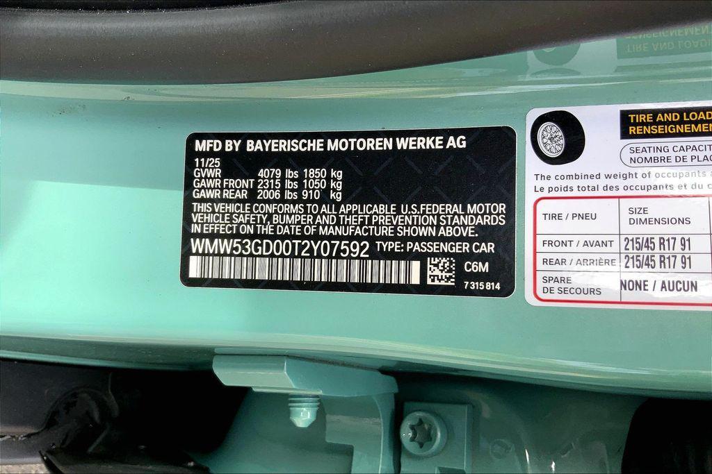 new 2026 MINI Hardtop car, priced at $39,440