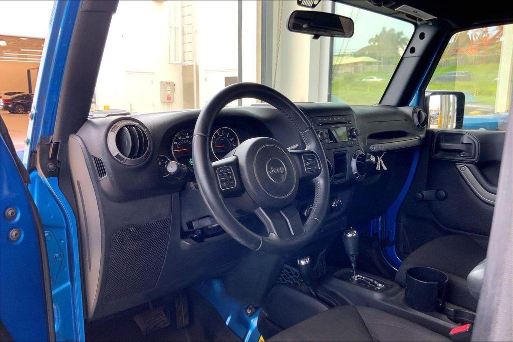 used 2015 Jeep Wrangler car, priced at $18,495