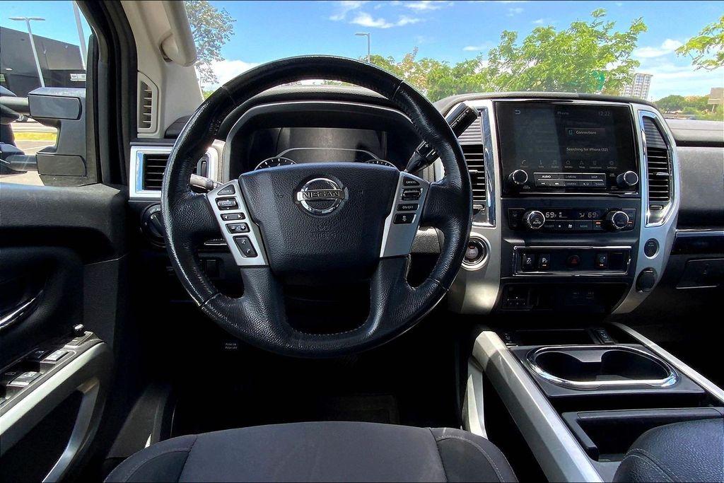 used 2020 Nissan Titan car, priced at $28,495