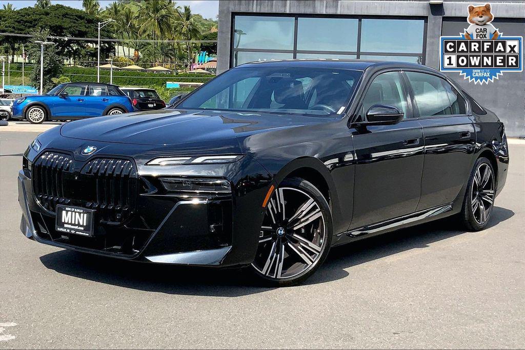 used 2023 BMW 740 car, priced at $67,995