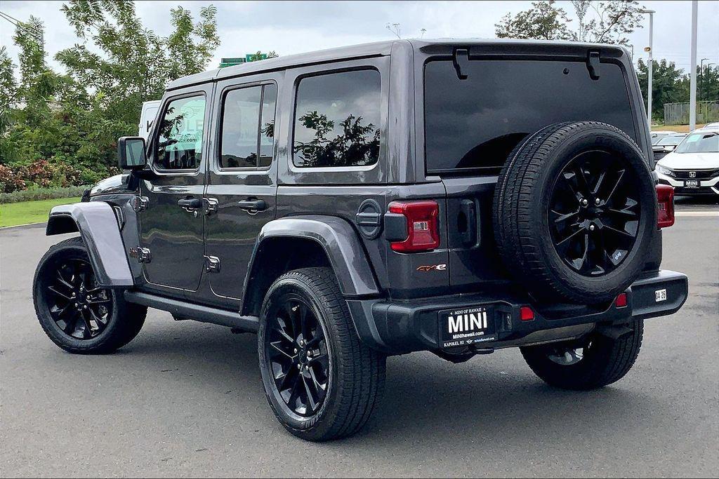 used 2021 Jeep Wrangler Unlimited 4xe car, priced at $33,795