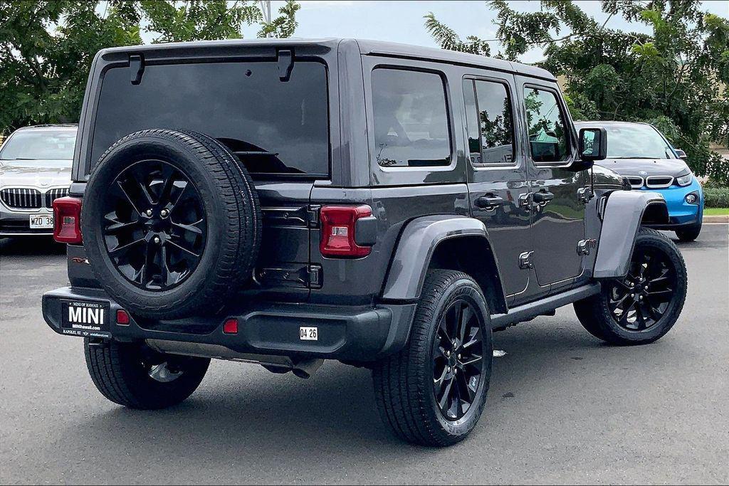 used 2021 Jeep Wrangler Unlimited 4xe car, priced at $33,795
