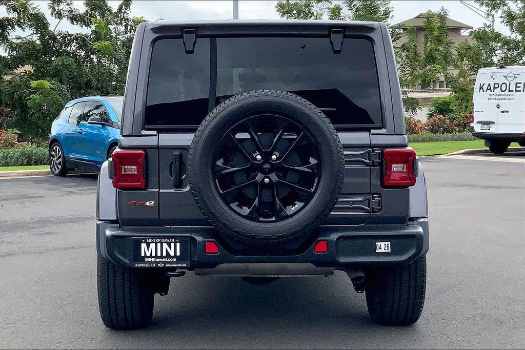 used 2021 Jeep Wrangler Unlimited 4xe car, priced at $33,795