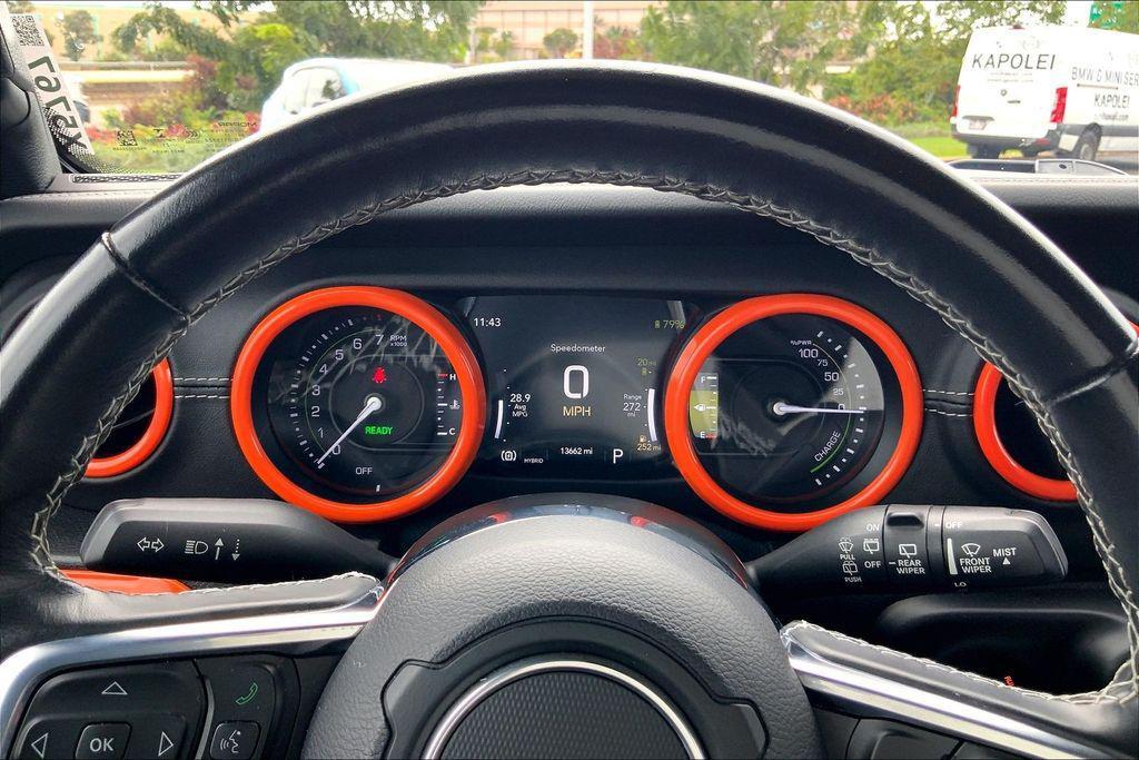 used 2021 Jeep Wrangler Unlimited 4xe car, priced at $33,795