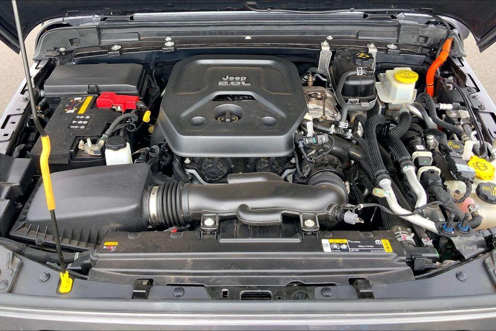 used 2021 Jeep Wrangler Unlimited 4xe car, priced at $33,795