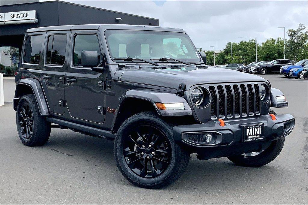 used 2021 Jeep Wrangler Unlimited 4xe car, priced at $33,995