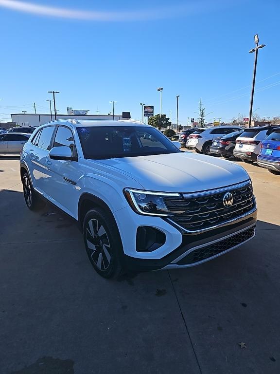 used 2025 Volkswagen Atlas Cross Sport car, priced at $34,000