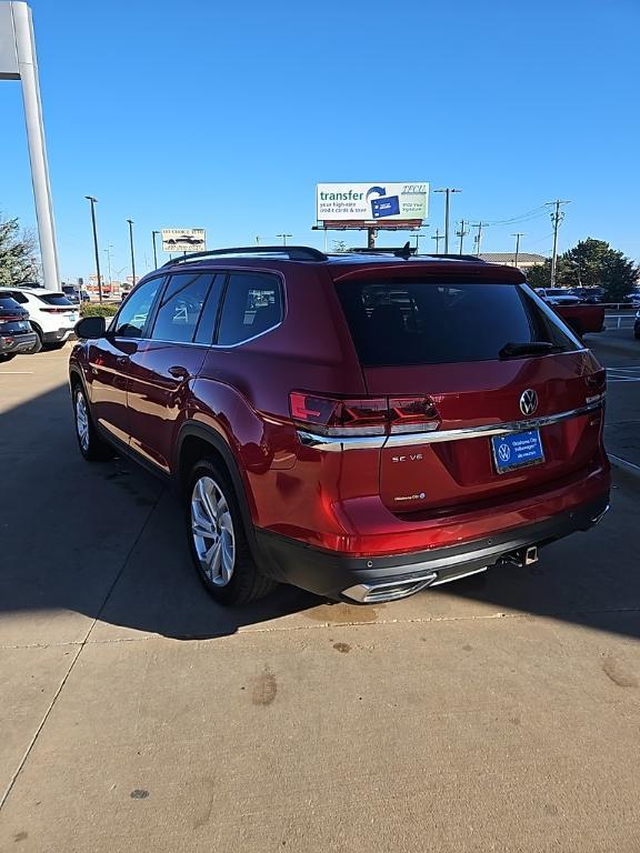 used 2021 Volkswagen Atlas car, priced at $21,999