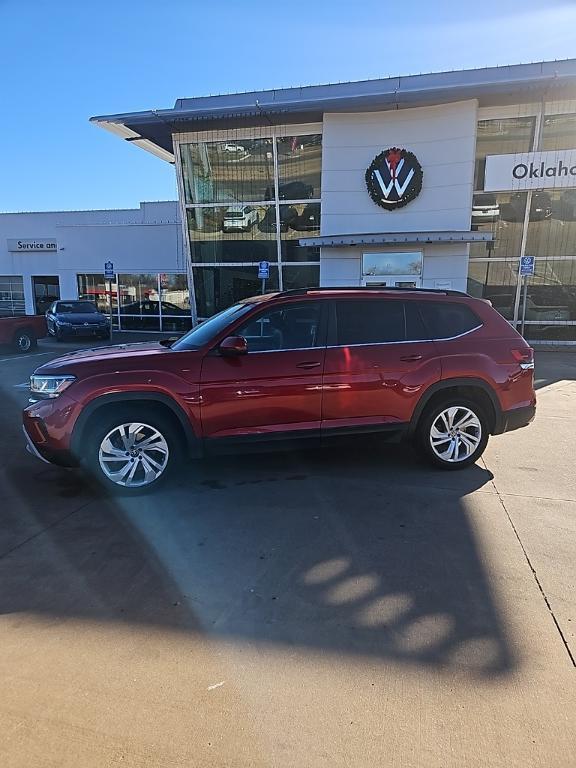 used 2021 Volkswagen Atlas car, priced at $21,999