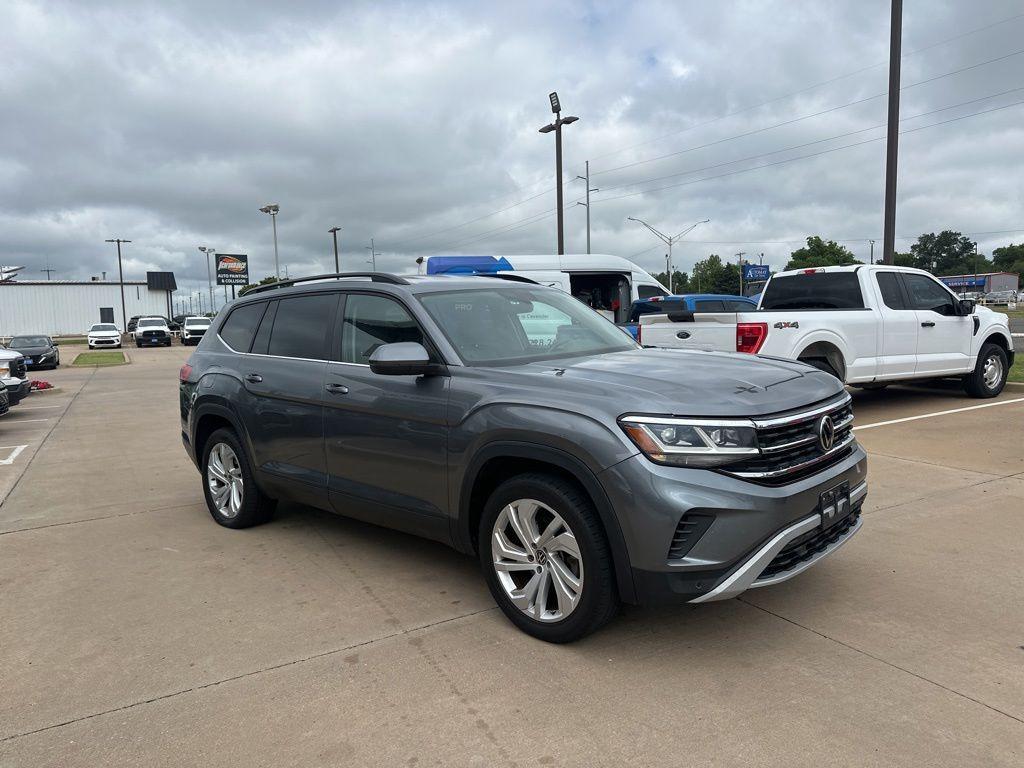 used 2021 Volkswagen Atlas car, priced at $18,597