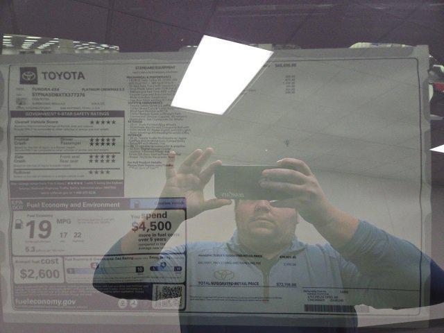 new 2026 Toyota Tundra car, priced at $70,118