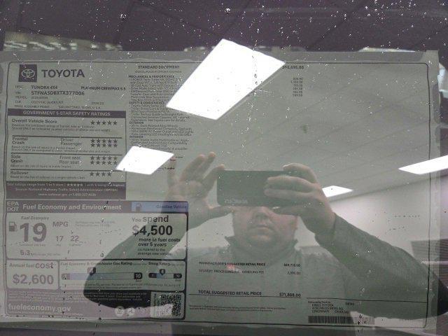 new 2026 Toyota Tundra car, priced at $69,808