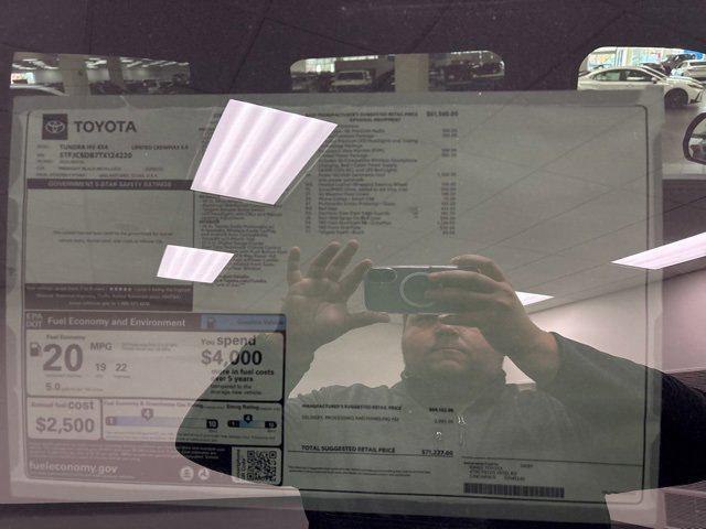 new 2026 Toyota Tundra Hybrid car, priced at $68,187