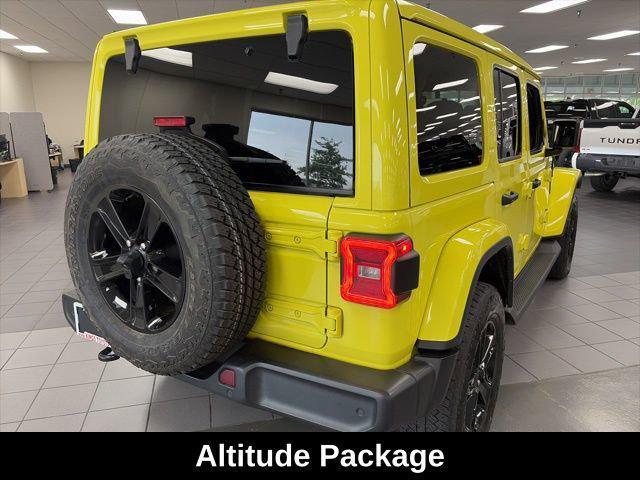 used 2022 Jeep Wrangler Unlimited car, priced at $31,148