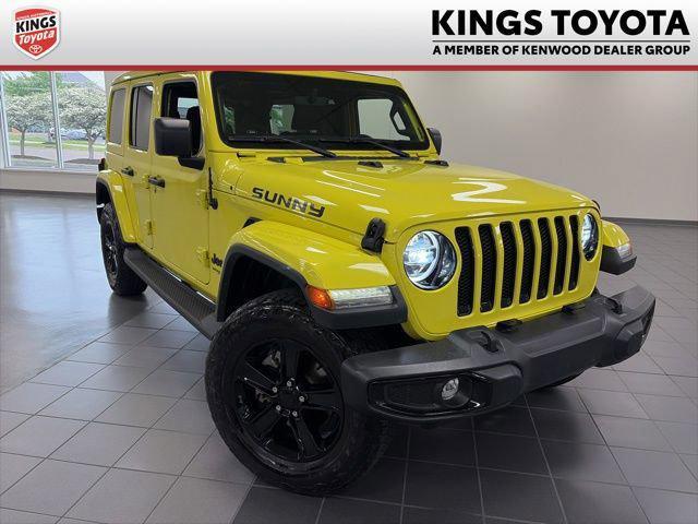 used 2022 Jeep Wrangler Unlimited car, priced at $31,148