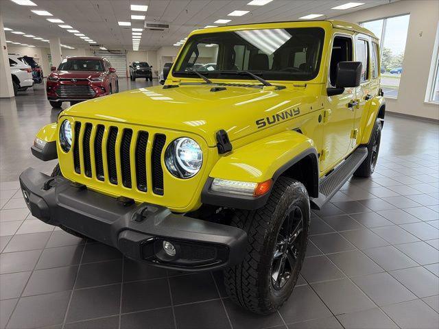 used 2022 Jeep Wrangler Unlimited car, priced at $31,748