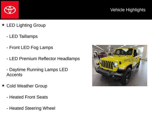 used 2022 Jeep Wrangler Unlimited car, priced at $31,748