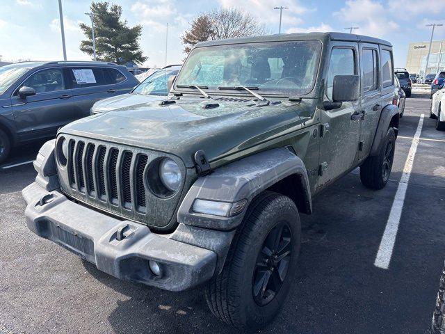 used 2022 Jeep Wrangler Unlimited car, priced at $25,300