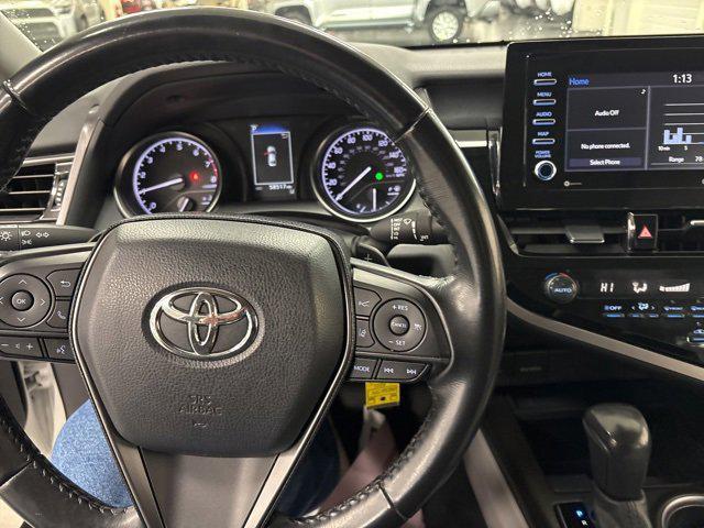 used 2021 Toyota Camry car, priced at $21,300